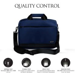 GRIPP Bolt Nylon Laptop Sling Bag For 13.3 & 14 Inch Laptop (Water Repellent, Blue) -Smart Bag Shop 249519 10 dzcqly