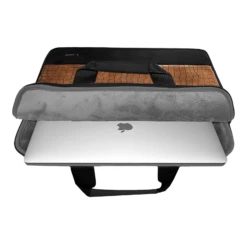 GRIPP Croc Compact Nylon Laptop Sling Bag For 13.3 & 14 Inch Laptop (Water Repellent, Camel) -Smart Bag Shop 249526 3 hwvabg