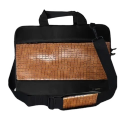 GRIPP Croc Compact Nylon Laptop Sling Bag For 13.3 & 14 Inch Laptop (Water Repellent, Camel) -Smart Bag Shop 249526 9 sfekmr