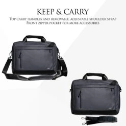 GRIPP Ribana Nylon Laptop Sling Bag For 13.3 & 14 Inch Laptop (3 Layers Protection, Grey) 23 GRIPP Ribana Nylon Laptop Sling Bag For 13.3 & 14 Inch Laptop (3 Layers Protection, Grey) -Smart Bag Shop 249830 12 z5mx1q