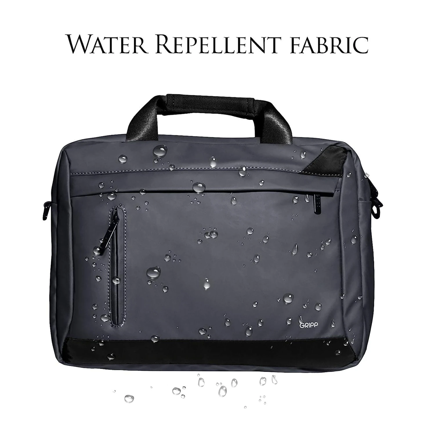 GRIPP Ribana Nylon Laptop Sling Bag For 13.3 & 14 Inch Laptop (3 Layers Protection, Grey) 12 GRIPP Ribana Nylon Laptop Sling Bag For 13.3 & 14 Inch Laptop (3 Layers Protection, Grey) - Image 10