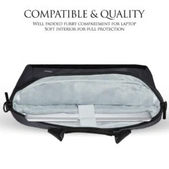 GRIPP Ribana Nylon Laptop Sling Bag For 13.3 & 14 Inch Laptop (3 Layers Protection, Grey) 20 GRIPP Ribana Nylon Laptop Sling Bag For 13.3 & 14 Inch Laptop (3 Layers Protection, Grey) -Smart Bag Shop 249830 9 ihwntr