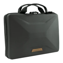 Carbonado Nova Pro Fabric Laptop Sling Bag For 14 Inch Laptop (Water Repellent, Black)