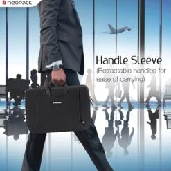 Neopack Lycra Fabric, Neoprene Laptop Sleeve For 13.3 & 14.2 Inch Laptop (Water Resistant, Black) -Smart Bag Shop 252800 10 kg0fsb