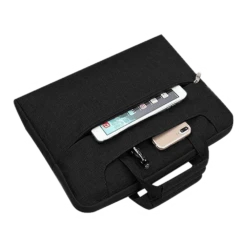 In Base Denim Laptop Sling Bag For 15.4 Inch Laptop (Water Resistant, Black) -Smart Bag Shop 260156 7 rmwg6y