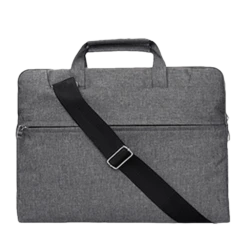In Base Denim Laptop Sling Bag For 15.4 Inch Laptop (Water Resistant, Grey)