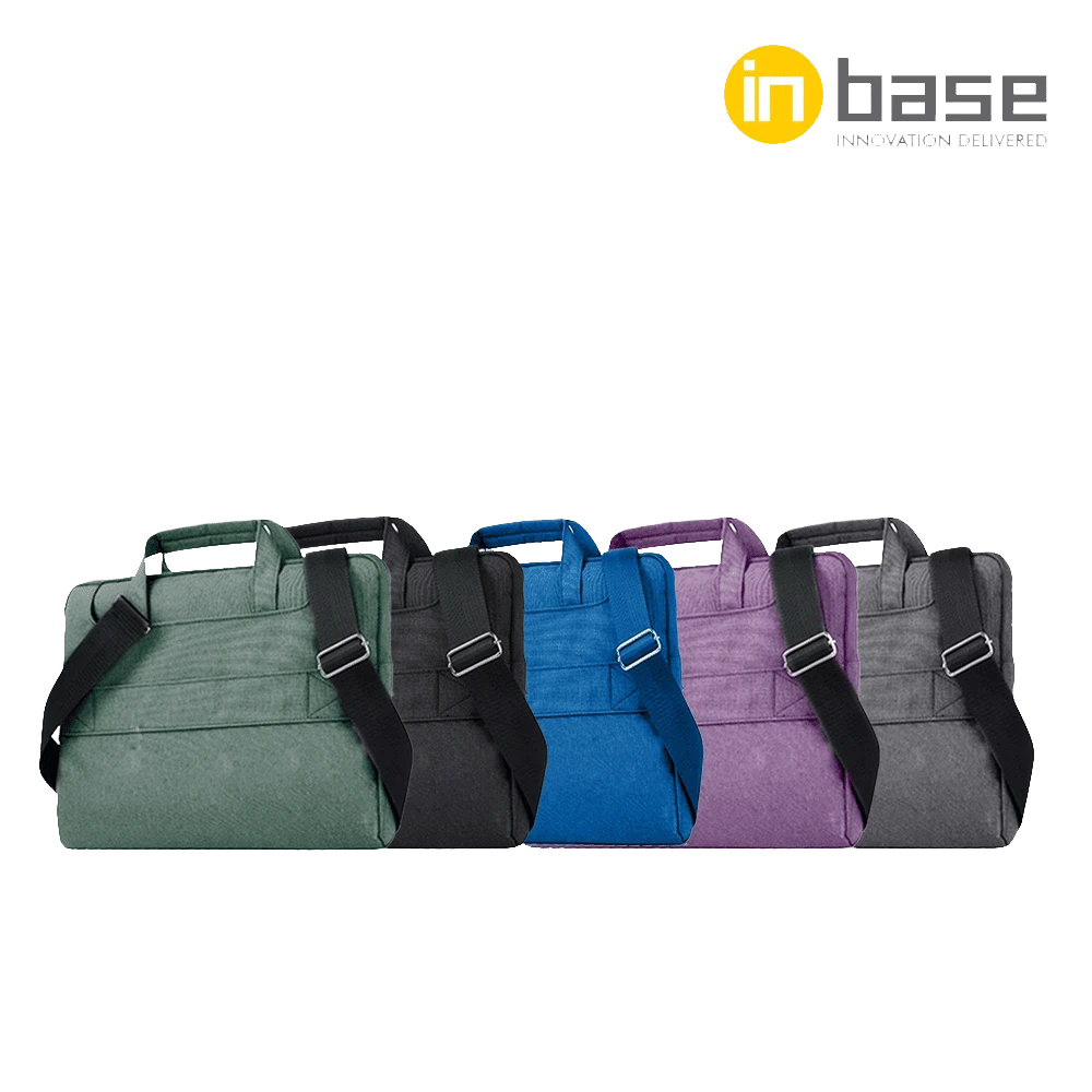 In Base Denim Laptop Sling Bag For 15.4 Inch Laptop (Water Resistant, Grey) 7 In Base Denim Laptop Sling Bag For 15.4 Inch Laptop (Water Resistant, Grey) - Image 5