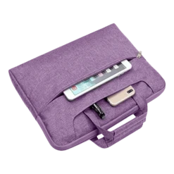 In Base Denim Laptop Sling Bag For 15.4 Inch Laptop (Water Resistant, Purple) -Smart Bag Shop 260159 7 s1sk6r