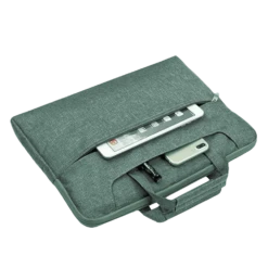 In Base Denim Laptop Sling Bag For 15.4 Inch Laptop (Water Resistant, Green) -Smart Bag Shop 260160 7 jxkv3v