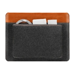 Tomtoc Vintage Polyurethane Leather Laptop Sleeve For 13, 14 & 16 Inch Laptop (Intelligent Magnet Closure, Grey) 20 Tomtoc Vintage Polyurethane Leather Laptop Sleeve For 13, 14 & 16 Inch Laptop (Intelligent Magnet Closure, Grey) -Smart Bag Shop 261028 13 d6bgwi