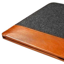 Tomtoc Vintage Polyurethane Leather Laptop Sleeve For 13, 14 & 16 Inch Laptop (Intelligent Magnet Closure, Grey) 15 Tomtoc Vintage Polyurethane Leather Laptop Sleeve For 13, 14 & 16 Inch Laptop (Intelligent Magnet Closure, Grey) -Smart Bag Shop 261028 6 py94x7