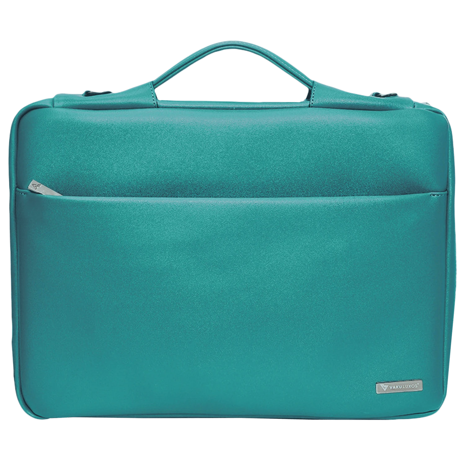 Dr. Vaku DA VALENCIA Vegan Leather Laptop Sleeve For 15.6 Inch Laptop (Water Resistant, Sea Green) 3 Dr. Vaku DA VALENCIA Vegan Leather Laptop Sleeve For 15.6 Inch Laptop (Water Resistant, Sea Green)