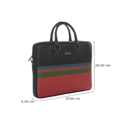 Dr. Vaku MILAN Stripey Vegan Leather Laptop Sling Bag For 13 & 14 Inch Laptop (Water Resistant, Brown/Red) 8 Dr. Vaku MILAN Stripey Vegan Leather Laptop Sling Bag For 13 & 14 Inch Laptop (Water Resistant, Brown/Red) -Smart Bag Shop 265787 1 egi7xe