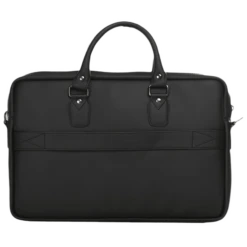 Dr. Vaku MILAN Stripey Vegan Leather Laptop Sling Bag For 13 & 14 Inch Laptop (Water Resistant, Blue/Black) -Smart Bag Shop 265791 9 i3tjg6