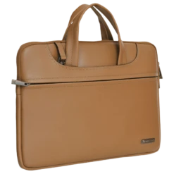 Dr. Vaku Vegan Leather Laptop Sleeve For 14 Inch Laptop (Water Resistant, Mustard) -Smart Bag Shop 265799 7 lvszqy