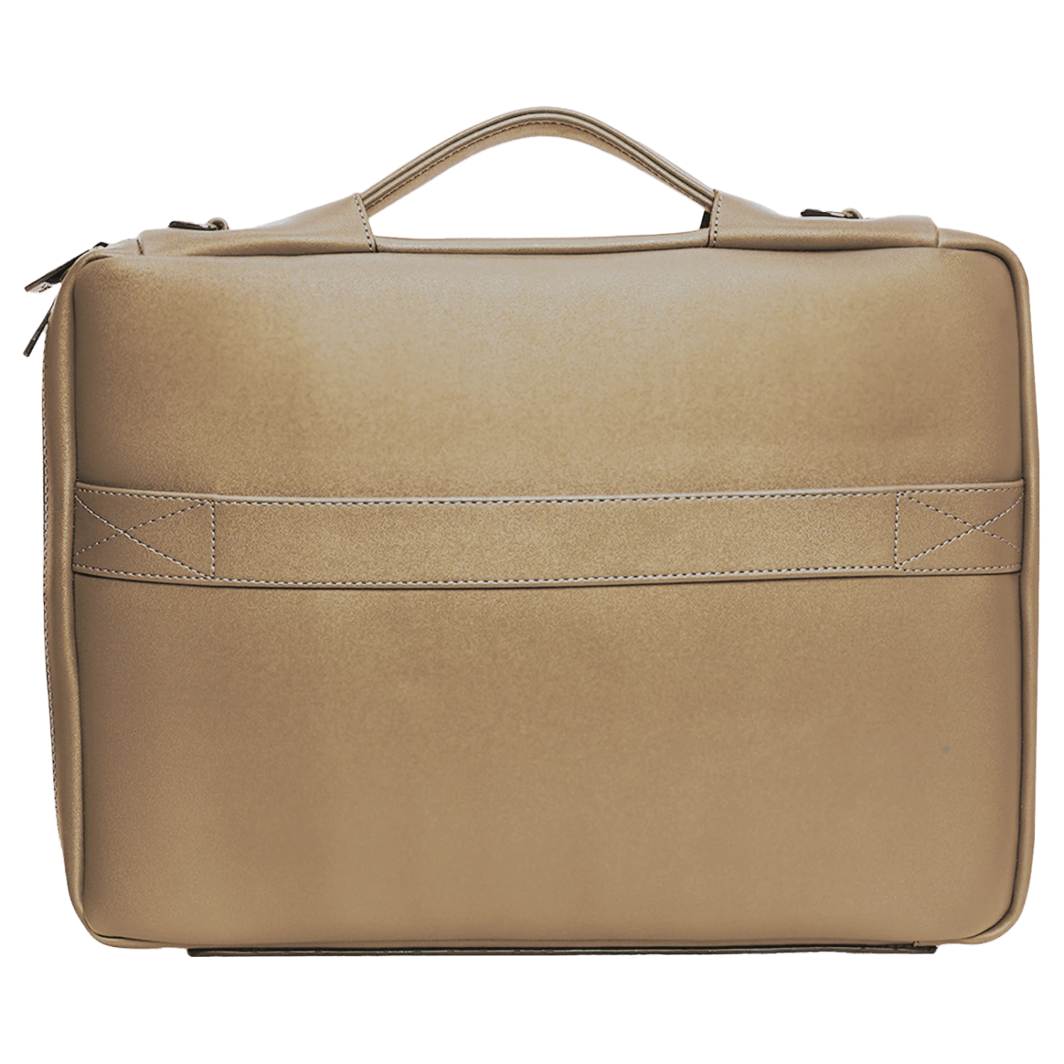 Dr. Vaku Polyurethane Leather Laptop Sleeve For 15.6 Inch Laptop (Water Resistant, Khaki) 7 Dr. Vaku Polyurethane Leather Laptop Sleeve For 15.6 Inch Laptop (Water Resistant, Khaki) - Image 5