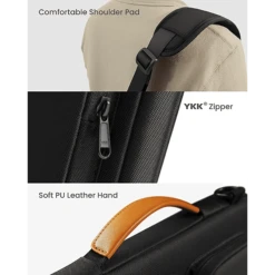 Tomtoc Defender Fabric Laptop Sling Bag For 13.5, 14 & 14.4 Inch Laptop (Water Resistant, Black) 24 Tomtoc Defender Fabric Laptop Sling Bag For 13.5, 14 & 14.4 Inch Laptop (Water Resistant, Black) -Smart Bag Shop 265880 12 owxkc9