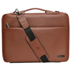 Dr. Vaku DA VALENCIA Vegan Leather Laptop Sleeve For 15.6 Inch Laptop (Water Resistant, Mustard)