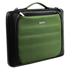 Dr. Vaku Lasa Chivelle Vegan Leather Laptop Sling Bag For 13 & 14 Inch Laptop (Water Resistant, Black/Green) 11 Dr. Vaku Lasa Chivelle Vegan Leather Laptop Sling Bag For 13 & 14 Inch Laptop (Water Resistant, Black/Green) -Smart Bag Shop 266011 7 yhx3bn