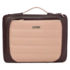 Dr. Vaku Lasa Chivelle Vegan Leather Laptop Sling Bag For 13 & 14 Inch Laptop (Water Resistant, Cherry/Pink)