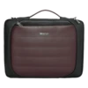 Dr. Vaku Lasa Chivelle Vegan Leather Laptop Sling Bag For 13 & 14 Inch Laptop (Water Resistant, Black/Cherry) -Smart Bag Shop 266016 0 quqnec