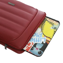 Dr. Vaku Lasa Chivelle Vegan Leather Laptop Sling Bag For 13 & 14 Inch Laptop (Water Resistant, Red) 15 Dr. Vaku Lasa Chivelle Vegan Leather Laptop Sling Bag For 13 & 14 Inch Laptop (Water Resistant, Red) -Smart Bag Shop 266018 9 hkge69