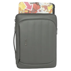 Dr. Vaku Lasa Chivelle Vegan Leather Laptop Sling Bag For 13 & 14 Inch Laptop (Water Resistant, Grey) -Smart Bag Shop 266020 9 v4olot