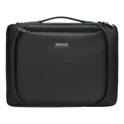 Dr. Vaku La Romani Polyurethane Leather Laptop Sling Bag For 14 Inch Laptop (Water Resistant, Black)