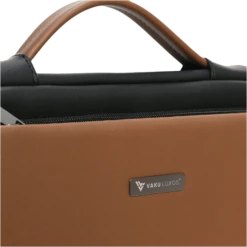 Dr. Vaku La Romani Polyurethane Leather Laptop Sling Bag For 14 Inch Laptop (Water Resistant, Camel/Black) 10 Dr. Vaku La Romani Polyurethane Leather Laptop Sling Bag For 14 Inch Laptop (Water Resistant, Camel/Black) -Smart Bag Shop 266023 6 shb2ju