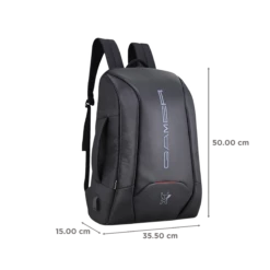 Arctic Fox Kobra 500D Polyester Laptop Backpack For 17 Inch Laptop (27 L, Number Lock, Dark Denim) -Smart Bag Shop 268888 2 s5kr3p