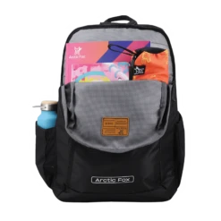 Arctic Fox Pump Polyester Laptop Backpack For 15.5 Inch Laptop (29 L, Water Repellent Fabric, Black) -Smart Bag Shop 268889 4 l8nbya