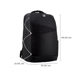 Arctic Fox Stunt Polyester Laptop Backpack For 15.5 Inch Laptop (35 L, Water Repellent Fabric, Black) -Smart Bag Shop 268903 2 ztcavo