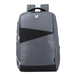 Arctic Fox Stunt Polyester Laptop Backpack For 15.5 Inch Laptop (35 L, Water Repellent Fabric, Grey)