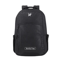 Arctic Fox Trace Polyester Laptop Backpack For 15.5 Inch Laptop (38 L, Water Repellent Fabric, Black)