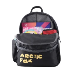 Arctic Fox Puff 14 Litres Polyester And Fabric Backpack (Webbing Handle, FMIBPKBLKWW107014, Black) -Smart Bag Shop 269243 4 uh7331