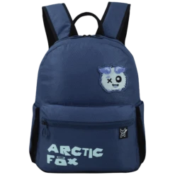 Arctic Fox Puff 14 Litres Polyester And Fabric Backpack (Webbing Handle, FMIBPKNVYWW108014, Dark Denim)