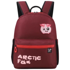 Arctic Fox Puff 14 Litres Polyester And Fabric Backpack (Webbing Handle, FMIBPKTPOWW109014, Tawny Port)