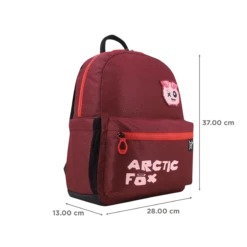 Arctic Fox Puff 14 Litres Polyester And Fabric Backpack (Webbing Handle, FMIBPKTPOWW109014, Tawny Port) -Smart Bag Shop 269245 2 n3houv