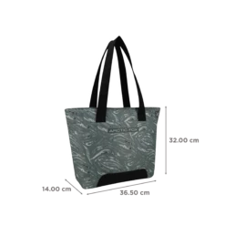 Arctic Fox Feral 500D Polyester Laptop Tote Bag For 14 Inch Laptop (16 L, Anti Slip Handle, Olive) -Smart Bag Shop 269249 2 duayhv