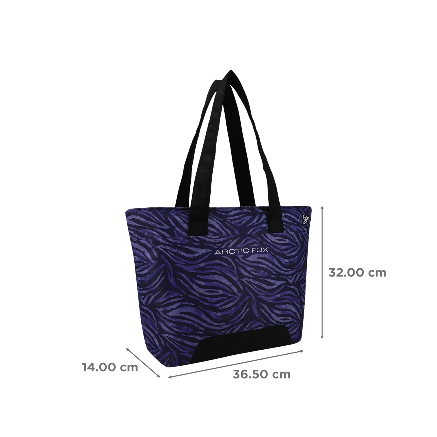 Arctic Fox Feral 500D Polyester Laptop Tote Bag For 14 Inch Laptop (16 L, Anti Slip Handle, Navy) 5 Arctic Fox Feral 500D Polyester Laptop Tote Bag For 14 Inch Laptop (16 L, Anti Slip Handle, Navy) - Image 3