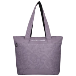 Arctic Fox Lattice Polyester Laptop Tote Bag For 14 Inch Laptop (16 L, Water Repellent Fabric, Sea Fog)