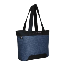 Arctic Fox Lattice Polyester Laptop Tote Bag For 14 Inch Laptop (16 L, Water Repellent Fabric, Dark Denim) -Smart Bag Shop 269254 13 rap5la