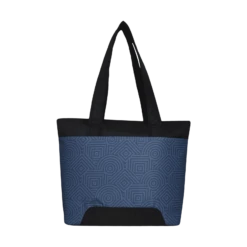 Arctic Fox Lattice Polyester Laptop Tote Bag For 14 Inch Laptop (16 L, Water Repellent Fabric, Dark Denim) -Smart Bag Shop 269254 3 fb4d2v