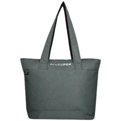 Arctic Fox Lattice Polyester Laptop Tote Bag For 14 Inch Laptop (16 L, Water Repellent Fabric, Sea Spray)