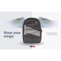 HP Wings Laptop Backpack For 15.6 Inch Laptop (Padded Pocket, Black) -Smart Bag Shop 274020 12 e6hwe8