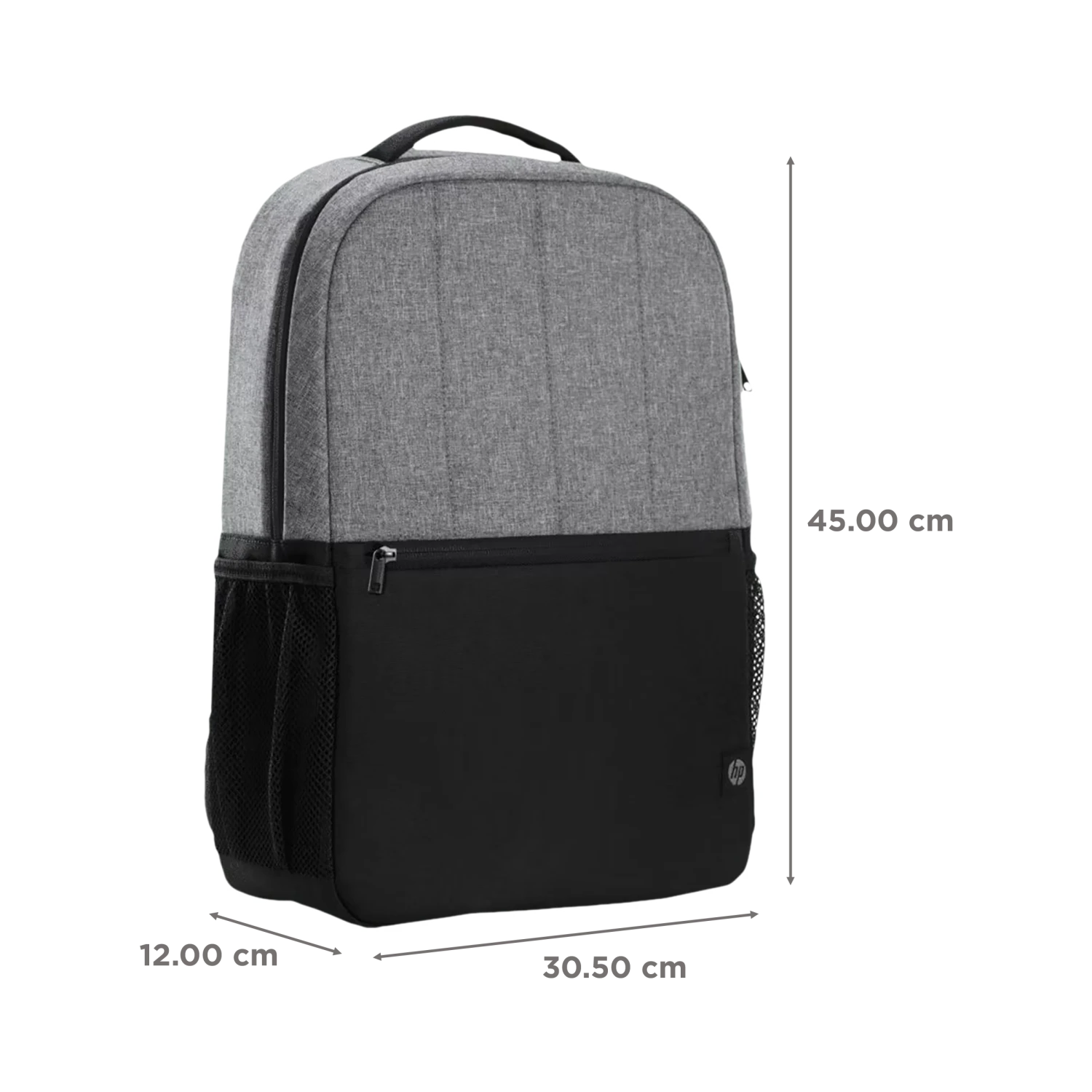 HP 320 Polyester Laptop Backpack For 15.6 Inch Laptop (21 L, Padded Back Panel, Black Grey) 5 HP 320 Polyester Laptop Backpack For 15.6 Inch Laptop (21 L, Padded Back Panel, Black Grey) - Image 3