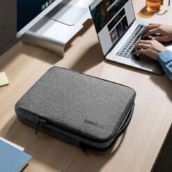 DefenderACE-A04 Laptop Shoulder Bag For 16" MacBook Pro M3/M2/M1 | Gray -Smart Bag Shop 7 bc9fff32 fed6 41b3 9a57 76c8b9d0af22