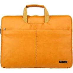 Neopack 9TN13 Leather Sleeve For 13.3 Inch Laptop (2 Pockets, Tan)