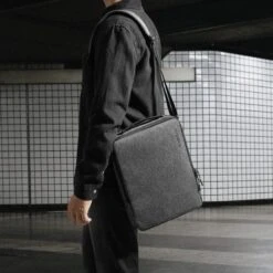 DefenderACE-A04 Laptop Shoulder Bag For 16" MacBook Pro M3/M2/M1 | Gray -Smart Bag Shop 9 10e3187a 822d 4d97 9b4f c8517e628e63