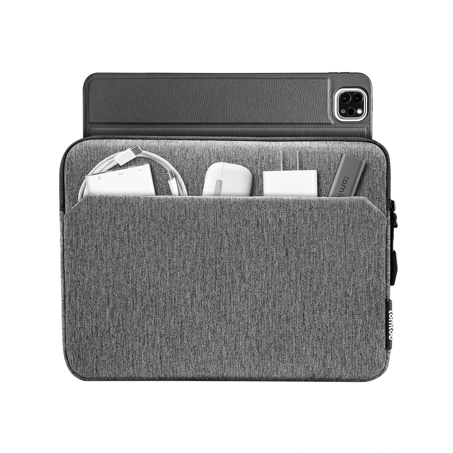 Light-B18 Tablet Sleeve For 12.9" New IPad Pro 5/4/3 | Gray 4 Light-B18 Tablet Sleeve For 12.9" New IPad Pro 5/4/3 | Gray - Image 2